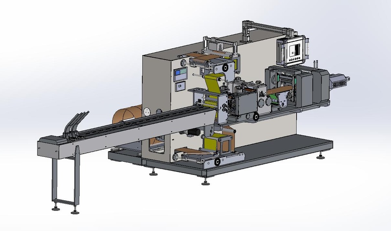 jc400 four-side-seal patch packing machine, view 10