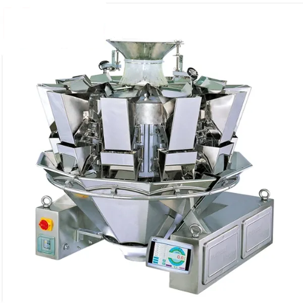 10-head multihead weigher for accurate weighing of granular products