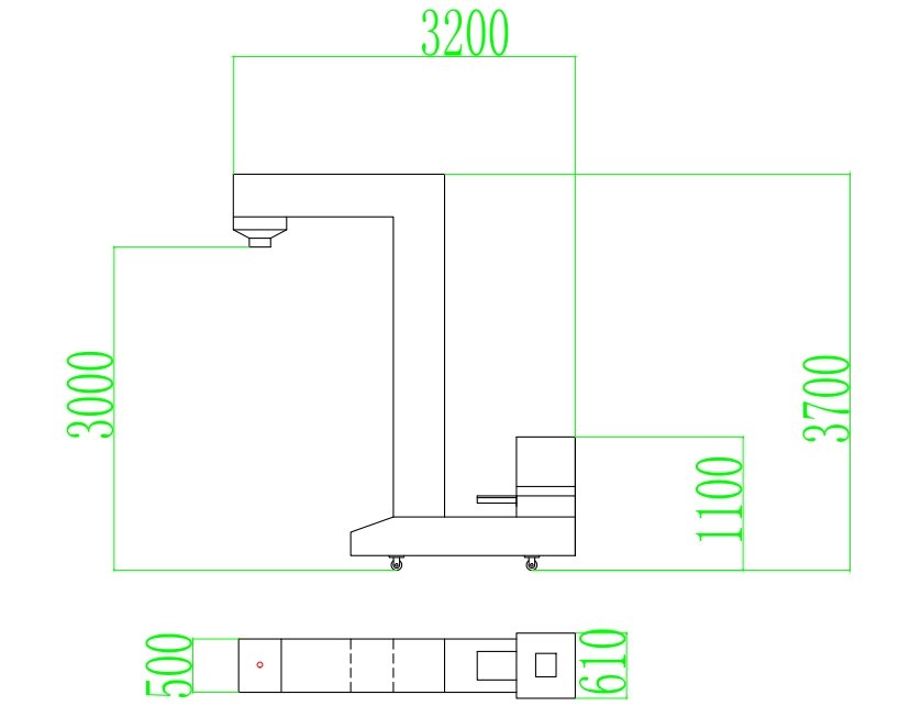 Z-type bucket elevator feeding a vertical form fill seal machine in a production line
